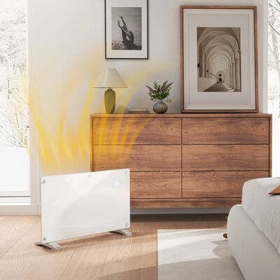 ACIRIHO Radiateur Électrique Au Sol Ou Mural 1500w Affichage Led, Minuterie 24 Heures Ou Hebdomadaire, Thermostat, Télécommande - Publicité ACIRIHO Radiateur Électrique Au Sol Ou Mural 1500w Affichage Led, Minuterie 24 Heures Ou Hebdomadaire, Thermostat, Télécommande - Publicité