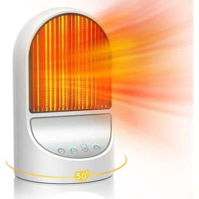 MOXIE Chauffage D'Appoint À Économie D'Énergie, Oscillation Chauffage Soufflant Avec 3 Modes Radiateur Electrique Pour Salle De Bain, Chambre, Salon - Publicité MOXIE Chauffage D'Appoint À Économie D'Énergie, Oscillation Chauffage Soufflant Avec 3 Modes Radiateur Electrique Pour Salle De Bain, Chambre, Salon - Publicité