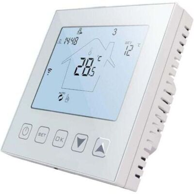 SCORPIO Thermostat Connecté Wifi Chauffage Au Sol Electrique 16a Avec Sonde, Compatible Avec Alexa, Programmable Thermostat D'Ambiance Plancher Chauffant Electrique 220v - Publicité SCORPIO Thermostat Connecté Wifi Chauffage Au Sol Electrique 16a Avec Sonde, Compatible Avec Alexa, Programmable Thermostat D'Ambiance Plancher Chauffant Electrique 220v - Publicité