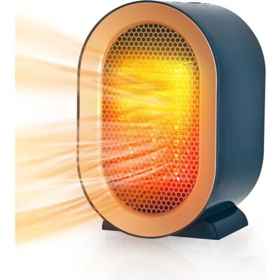 SANS MARQUE Chauffage D'Appoint, Mini Radiateur Soufflant En Céramique, Radiateur Électrique 800/1200 W, Protection Contre La Surchauffe Et Anti-basculement, 2 Modes De Chauffage, Salle De Bain, Bureau À Domicile - Publicité SANS MARQUE Chauffage D'Appoint, Mini Radiateur Soufflant En Céramique, Radiateur Électrique 800/1200 W, Protection Contre La Surchauffe Et Anti-basculement, 2 Modes De Chauffage, Salle De Bain, Bureau À Domicile - Publicité