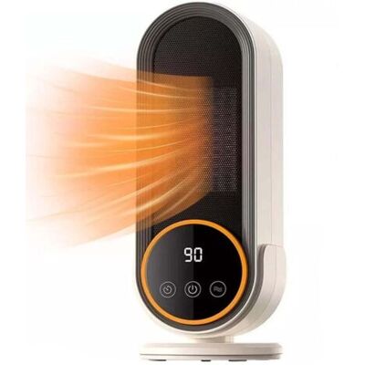 SCORPIO Chauffage D'Appoint, Céramique Ptc À Chauffage Rapide, 1200 W, Chauffage Portable Écoénergétique Avec Thermostat Réglable, Télécommande Et Minuterie Intelligente, Idéal Pour - Publicité SCORPIO Chauffage D'Appoint, Céramique Ptc À Chauffage Rapide, 1200 W, Chauffage Portable Écoénergétique Avec Thermostat Réglable, Télécommande Et Minuterie Intelligente, Idéal Pour - Publicité