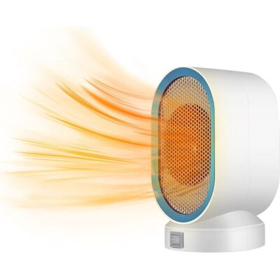 MOXIE Mini Chauffage Électrique Portable Ventilateur De Chauffage Maison 400w Miniature Basse Puissance Chauffant Du Soleil Chauffe Radiateur Électrique Portatif (bleu) - Publicité MOXIE Mini Chauffage Électrique Portable Ventilateur De Chauffage Maison 400w Miniature Basse Puissance Chauffant Du Soleil Chauffe Radiateur Électrique Portatif (bleu) - Publicité