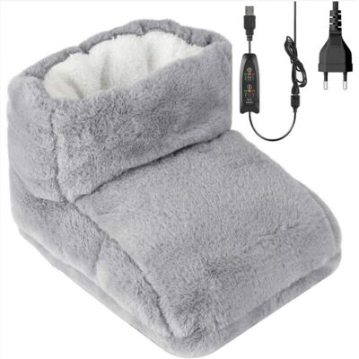XISRENS Chauffe-pieds Électrique, Couverture Chauffante, Chauffe-pieds Électrique Avec Doublure Lavable, Réglage De La Chaleur Par Télécommande, 3 Réglages De Chauffage, Gris-ineasicer - Publicité XISRENS Chauffe-pieds Électrique, Couverture Chauffante, Chauffe-pieds Électrique Avec Doublure Lavable, Réglage De La Chaleur Par Télécommande, 3 Réglages De Chauffage, Gris-ineasicer - Publicité