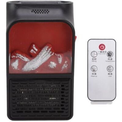 SANS MARQUE Mini Chauffe-flamme 1000w Ptc En Céramique, Chauffage Rapide, Cheminée Portable Silencieuse Avec Boîtier Givré Ignifuge Pour Maison, Prise Ue 220v - Publicité SANS MARQUE Mini Chauffe-flamme 1000w Ptc En Céramique, Chauffage Rapide, Cheminée Portable Silencieuse Avec Boîtier Givré Ignifuge Pour Maison, Prise Ue 220v - Publicité