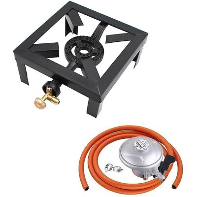 MIXHOME Cuisinière À Gaz De 8 Kw Avec Anneau D'Ébullition Et Brûleur En Fonte, Grande Cuisinière Gpl Pour Usage Extérieur, Cuisinière À Feu Portable Avec Cadre En Fer, Contro-uk- - Publicité MIXHOME Cuisinière À Gaz De 8 Kw Avec Anneau D'Ébullition Et Brûleur En Fonte, Grande Cuisinière Gpl Pour Usage Extérieur, Cuisinière À Feu Portable Avec Cadre En Fer, Contro-uk- - Publicité