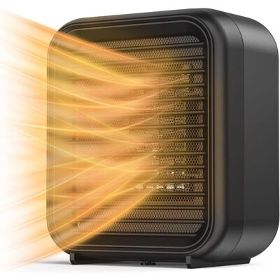 SANS MARQUE Mini Radiateur Céramique 800w Radiateur Electrique 2 Niveaux De Puissance Mini Radiateur Soufflant Électrique Avec Vent Chaud Protection Contre La Surchauffe Et Le Renversement - Publicité SANS MARQUE Mini Radiateur Céramique 800w Radiateur Electrique 2 Niveaux De Puissance Mini Radiateur Soufflant Électrique Avec Vent Chaud Protection Contre La Surchauffe Et Le Renversement - Publicité