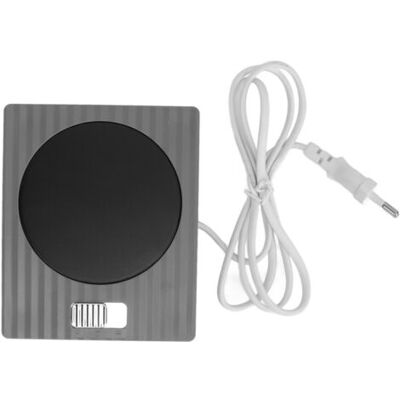 ABYSSE Chauffe-tasses Intelligent Portable Universel À 2 Niveaux De Température Avec Thermostat, Maintien Au Chaud Et Dessous De Plat Chauffant 110/220 V, Gris, Prise Ue - Publicité ABYSSE Chauffe-tasses Intelligent Portable Universel À 2 Niveaux De Température Avec Thermostat, Maintien Au Chaud Et Dessous De Plat Chauffant 110/220 V, Gris, Prise Ue - Publicité
