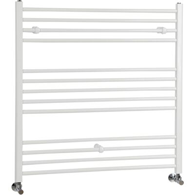 Hudson Reed - Sèche-serviettes vertical Ive - 829W - Acier Blanc - 1000x1000mm - Radiateur Salle de Bain - Publicité Hudson Reed - Sèche-serviettes vertical Ive - 829W - Acier Blanc - 1000x1000mm - Radiateur Salle de Bain - Publicité