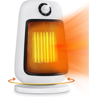 OEM Chauffage Electrique Oscillant À 90°, 2 Niveaux De Puissance Radiateur Soufflant Ceramique, Protection Contre La Surchauffe Et Le Basculement, Radiateur D'Intérieur, 1500w Blanc-dou - Publicité OEM Chauffage Electrique Oscillant À 90°, 2 Niveaux De Puissance Radiateur Soufflant Ceramique, Protection Contre La Surchauffe Et Le Basculement, Radiateur D'Intérieur, 1500w Blanc-dou - Publicité