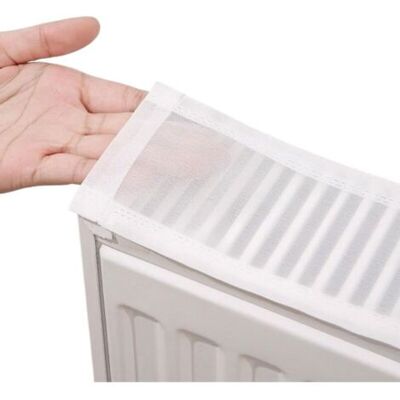 ABYSSE Couvercle Anti-poussière De Radiateur En Tissu Respirant, Couverture De Radiateur En Polyester Pour Éviter La Surchauffe, Chauffante Pour Armoire, 100 Cm - Publicité ABYSSE Couvercle Anti-poussière De Radiateur En Tissu Respirant, Couverture De Radiateur En Polyester Pour Éviter La Surchauffe, Chauffante Pour Armoire, 100 Cm - Publicité