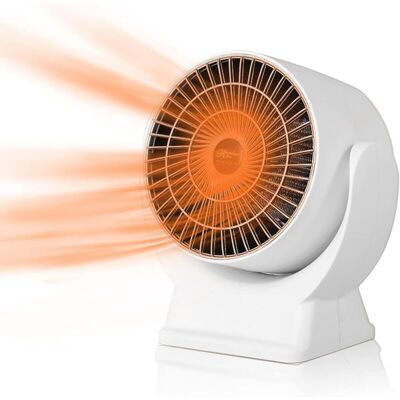MOXIE Chauffage D'Appoint Economique Silencieux, Radiateur Electrique Soufflant Mobile, Mini Radiateur Soufflant Portatif, Chauffage Soufflant 800w, Petit Chauffage D'Appoint Avec Thermostat Bureau (blanc) - Publicité MOXIE Chauffage D'Appoint Economique Silencieux, Radiateur Electrique Soufflant Mobile, Mini Radiateur Soufflant Portatif, Chauffage Soufflant 800w, Petit Chauffage D'Appoint Avec Thermostat Bureau (blanc) - Publicité