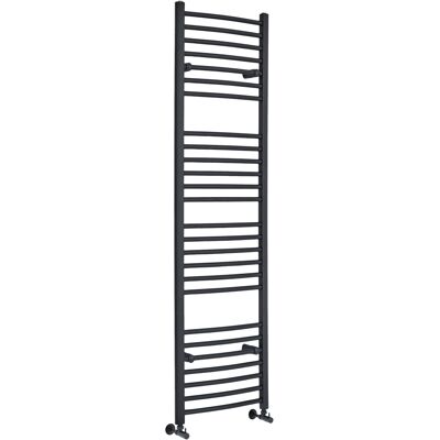 Hudson Reed - Artle - Sèche-serviettes Design Moderne Anthracite - Incurvé 180 Cm X 49.8 Cm - Publicité Hudson Reed - Artle - Sèche-serviettes Design Moderne Anthracite - Incurvé 180 Cm X 49.8 Cm - Publicité