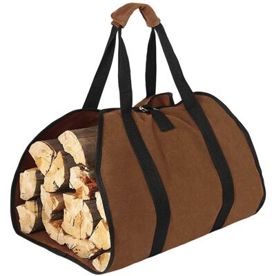 BRINSEA Sac De Transport Pour Bois De Chauffage, Toile Sac À Bûche Cheminée, Sac Transport Buches Résistant À Eau, Accessoires De Cheminée Pliables, Idéal Pour Poêles À Bois, Camping, Plage - Publicité BRINSEA Sac De Transport Pour Bois De Chauffage, Toile Sac À Bûche Cheminée, Sac Transport Buches Résistant À Eau, Accessoires De Cheminée Pliables, Idéal Pour Poêles À Bois, Camping, Plage - Publicité
