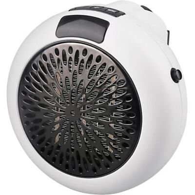 OEM Royaluxe-radiateur Electrique Chauffage D’appoint Électrique Céramique Sur Prise Murale Led - Télécommande - Thermostat Réglable - 400 Watts – Blanc - Publicité OEM Royaluxe-radiateur Electrique Chauffage D’appoint Électrique Céramique Sur Prise Murale Led - Télécommande - Thermostat Réglable - 400 Watts – Blanc - Publicité