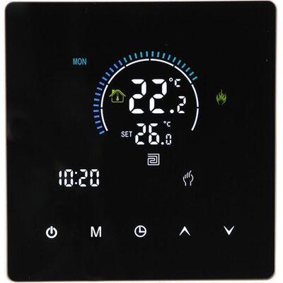 ABYSSE Panneau De Thermostat Intelligent Pour Chauffe-eau Muraux Ac90 240v 3500w. Contrôleur De Température Intelligent (wi-fi, 3a). Publicité ABYSSE Panneau De Thermostat Intelligent Pour Chauffe-eau Muraux Ac90 240v 3500w. Contrôleur De Température Intelligent (wi-fi, 3a). Publicité