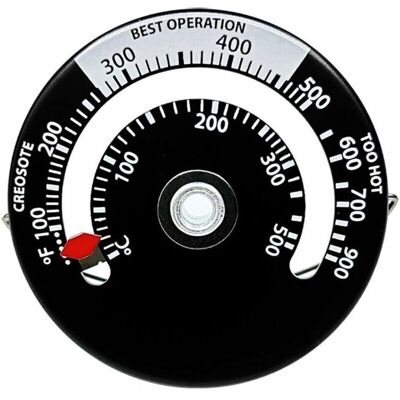 BRINSEA Thermomètre De Poêle Magnétique Pour Surface De Poêle Et Conduit De Cheminée Rendement De Température De Combustion Et Optimisation De La Consommation De Carburant(1 Pcs) - Publicité BRINSEA Thermomètre De Poêle Magnétique Pour Surface De Poêle Et Conduit De Cheminée Rendement De Température De Combustion Et Optimisation De La Consommation De Carburant(1 Pcs) - Publicité