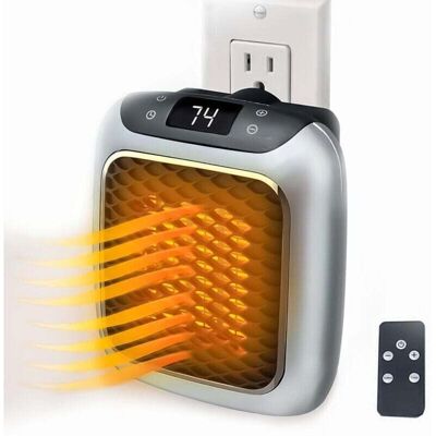 Melissa Keyoung – Radiateur Soufflant Céramique 800 W – Chauffage Rapide Avec Minuterie 1-12h – Affichage Led – Compact Pour Bureau Et Chambre - Publicité Melissa Keyoung – Radiateur Soufflant Céramique 800 W – Chauffage Rapide Avec Minuterie 1-12h – Affichage Led – Compact Pour Bureau Et Chambre - Publicité