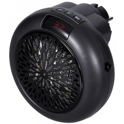 Melissa Mini Radiateur Soufflant Électrique 900 W, Radiateur Mobile, Noir - Publicité Melissa Mini Radiateur Soufflant Électrique 900 W, Radiateur Mobile, Noir - Publicité