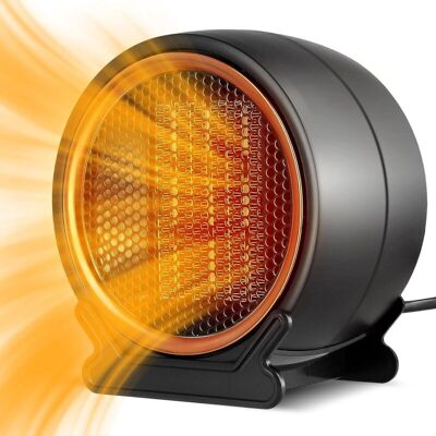 OEM Radiateur Soufflant, Ptc 1200w Chauffage D'Appoint Silencieux, 2 Réglages De Chaleur, Économie D'Énergie, Protection Contre La Surchauffe (noir) - Publicité OEM Radiateur Soufflant, Ptc 1200w Chauffage D'Appoint Silencieux, 2 Réglages De Chaleur, Économie D'Énergie, Protection Contre La Surchauffe (noir) - Publicité