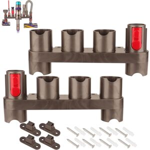 OEM Support Mural Pour Accessoires D'Aspirateur Sans Fil Dyson Gen5 G5 V12 V15 V11 V10 V8 V7 V8 Sv10 Sv11, Organiseur De Pièces De Rechange Pour Brosse (lot De 2, 10 Emplacements De Rangement) - Publicité OEM Support Mural Pour Accessoires D'Aspirateur Sans Fil Dyson Gen5 G5 V12 V15 V11 V10 V8 V7 V8 Sv10 Sv11, Organiseur De Pièces De Rechange Pour Brosse (lot De 2, 10 Emplacements De Rangement) - Publicité