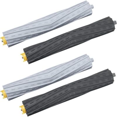 Scotch 2 Kit Brosses En Caoutchouc Pour Irobot Série 800 & 900 Aspirateur Robot, Brosse À Rouleau De Rechange Pour Roomba 850 860 861 866 870 880 890 960 980 - Publicité Scotch 2 Kit Brosses En Caoutchouc Pour Irobot Série 800 & 900 Aspirateur Robot, Brosse À Rouleau De Rechange Pour Roomba 850 860 861 866 870 880 890 960 980 - Publicité