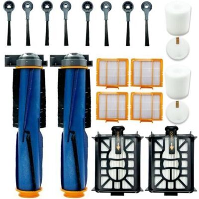 URSUS Pièces De Rechange Pour Aspirateur Shark Av2501ae, Av2502ae : 2 Brosses Principales, 2 Filtres De Base, 2 Filtres En Mousse, 4 Filtres Hepa, 8 Brosses Latérales - Publicité URSUS Pièces De Rechange Pour Aspirateur Shark Av2501ae, Av2502ae : 2 Brosses Principales, 2 Filtres De Base, 2 Filtres En Mousse, 4 Filtres Hepa, 8 Brosses Latérales - Publicité