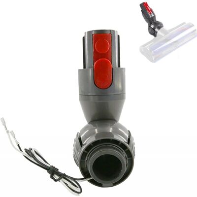 Melissa Keyoung – Connecteur De Tête À Entraînement Direct 50 W Pour Aspirateur Dyson V8 V10 – Rotation Multi-angle 90° – Accessoire De Remplacement - Publicité Melissa Keyoung – Connecteur De Tête À Entraînement Direct 50 W Pour Aspirateur Dyson V8 V10 – Rotation Multi-angle 90° – Accessoire De Remplacement - Publicité