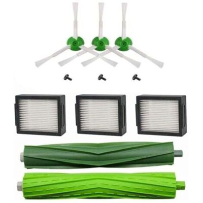 BRAST Pièces De Rechange Pour Irobot Roomba I7 I7 + I7 Plus E5 E6 E7 Series Kit D'accessoires Pour Aspirateur - Filtre À Brosse Latéral - Publicité BRAST Pièces De Rechange Pour Irobot Roomba I7 I7 + I7 Plus E5 E6 E7 Series Kit D'accessoires Pour Aspirateur - Filtre À Brosse Latéral - Publicité