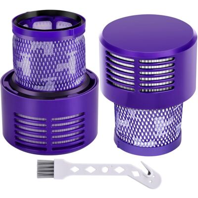 MOXIE Filtre Pour Dyson V10 Sv12, 2 Filtres De Remplacement Pour Aspirateur Dyson V10 Sv12 Cyclone Séries, V10 Absolute Animal Motorhead Total Clean Sv12 Accessoire Sans Fil Dy-969082-01 - Publicité MOXIE Filtre Pour Dyson V10 Sv12, 2 Filtres De Remplacement Pour Aspirateur Dyson V10 Sv12 Cyclone Séries, V10 Absolute Animal Motorhead Total Clean Sv12 Accessoire Sans Fil Dy-969082-01 - Publicité