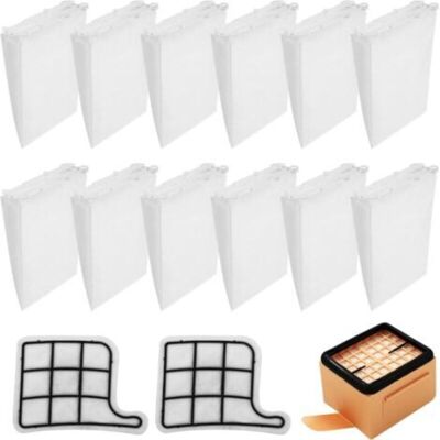 URSUS Kit De Sacs Compatibles Avec Les Aspirateurs Vorwerk Vk 135 Et Vk136, Avec Filtre De Rechange : 12 Sacs + 2 Filtres Moteur + 1 Filtre Hepa - Publicité URSUS Kit De Sacs Compatibles Avec Les Aspirateurs Vorwerk Vk 135 Et Vk136, Avec Filtre De Rechange : 12 Sacs + 2 Filtres Moteur + 1 Filtre Hepa - Publicité
