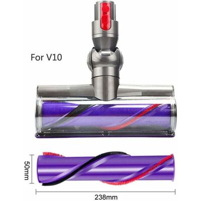 Scotch Brosse À Rouleaux À Entraînement Direct Grande Brosse À Rouleaux Pour Aspirateur Dyson V10.(brosse À Rouleau) - Publicité Scotch Brosse À Rouleaux À Entraînement Direct Grande Brosse À Rouleaux Pour Aspirateur Dyson V10.(brosse À Rouleau) - Publicité