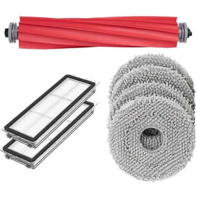 OEM Pièces Détachées Pour Robot Aspirateur Roborock Qrevo Pro : Filtre Hepa, Brosse Latérale Principale, Lingette De Nettoyage, Sac À Poussière - Publicité OEM Pièces Détachées Pour Robot Aspirateur Roborock Qrevo Pro : Filtre Hepa, Brosse Latérale Principale, Lingette De Nettoyage, Sac À Poussière - Publicité