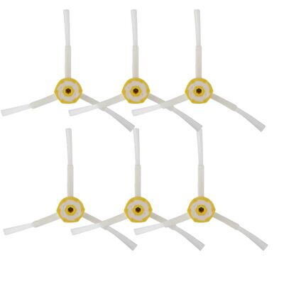 MOXIE Lot De 6 Brosses Latérales De Rechange Pour Aspirateur Roomba Série 500/600/700 - Publicité MOXIE Lot De 6 Brosses Latérales De Rechange Pour Aspirateur Roomba Série 500/600/700 - Publicité