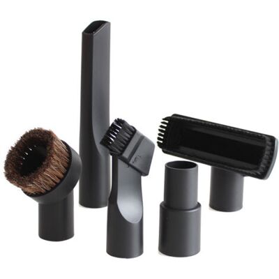 SCORPIO Lot De 5 Accessoires Pour Aspirateur Embouts Pour Aspirateurs Brosse Daspirateur Universelle Convient Aux Raccords De Tuyau De 32 Mm Et 35 Mm De Diamètre - Publicité SCORPIO Lot De 5 Accessoires Pour Aspirateur Embouts Pour Aspirateurs Brosse Daspirateur Universelle Convient Aux Raccords De Tuyau De 32 Mm Et 35 Mm De Diamètre - Publicité