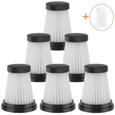 Barkbusterslot De 6 Filtres Hepa De Rechange Pour Aspirateur Sans Fil Pour Moosoo K12 K12 Pro K13, Pour Genius Invictus One 1.0 X7 / 2.0, Pour Foxnovo 13kpa Accessoires De Filtre Pour Aspirateur À Mai - Publicité Barkbusterslot De 6 Filtres Hepa De Rechange Pour Aspirateur Sans Fil Pour Moosoo K12 K12 Pro K13, Pour Genius Invictus One 1.0 X7 / 2.0, Pour Foxnovo 13kpa Accessoires De Filtre Pour Aspirateur À Mai - Publicité