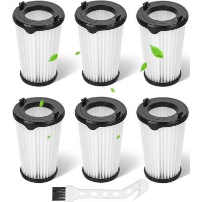 Scotch Lot De 6 Filtres Pour Aspirateur Ergorapido Aeg Cx7 Cx7-2 Aef150 Filtre De Remplacement, Accessoires Filtres Hepa De Remplacement Pour Aeg Cx7 Cx7-2 Qx8-1 Avec 1 Brosse De Nettoyage - Publicité Scotch Lot De 6 Filtres Pour Aspirateur Ergorapido Aeg Cx7 Cx7-2 Aef150 Filtre De Remplacement, Accessoires Filtres Hepa De Remplacement Pour Aeg Cx7 Cx7-2 Qx8-1 Avec 1 Brosse De Nettoyage - Publicité