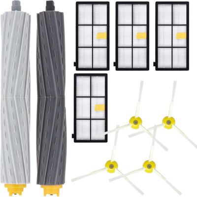 ACKERMAN Pack Accessoires Pour Irobot Roomba Serie 800 900 850 860 870 880 890 960 971 980 990 Filtres/brosses Latérales/rouleaux Extracteurs - Publicité ACKERMAN Pack Accessoires Pour Irobot Roomba Serie 800 900 850 860 870 880 890 960 971 980 990 Filtres/brosses Latérales/rouleaux Extracteurs - Publicité