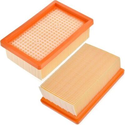 SCORPIO Rebirthcare Pack De 2 Filtres Plissés Plats Pour Aspirateurs Kärcher 2.863-005.0 - Kärcher Wd4, Wd5, Wd6, Mv4, Mv5, Mv6 - Pièce De Rechange Pour Aspirateur Kärcher - Publicité SCORPIO Rebirthcare Pack De 2 Filtres Plissés Plats Pour Aspirateurs Kärcher 2.863-005.0 - Kärcher Wd4, Wd5, Wd6, Mv4, Mv5, Mv6 - Pièce De Rechange Pour Aspirateur Kärcher - Publicité