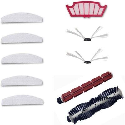 ACKERMAN Principal Brosse Paire + Brosse Latrale 2+ Balai Franges 5+ Filtre Hepa 1pour Seebest C561565c571de Remplacement Aspirateur Robot - Publicité ACKERMAN Principal Brosse Paire + Brosse Latrale 2+ Balai Franges 5+ Filtre Hepa 1pour Seebest C561565c571de Remplacement Aspirateur Robot - Publicité