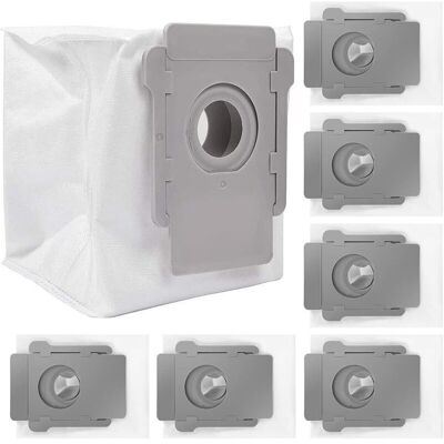MOXIE Sacs D'Élimination Automatique,8 Pièces Sacs À Poussière De Rechange Pour Aspirateur Irobot Roomba I7 I7+ I7 Plus E5 E6 E7 S9 S9+ Robot Base Autonettoyante Kit D'Accessoires Saleté - Publicité MOXIE Sacs D'Élimination Automatique,8 Pièces Sacs À Poussière De Rechange Pour Aspirateur Irobot Roomba I7 I7+ I7 Plus E5 E6 E7 S9 S9+ Robot Base Autonettoyante Kit D'Accessoires Saleté - Publicité