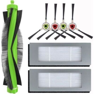 BARKBUSTERS Kit D'Accessoires De Nettoyage De Remplacement Pour Aspirateur Robot Irobot Roomba Combo 113 R113840, Pièces De Rechange : 1 Brosse À Rouleau, 2 Filtres Et 4 Brosses Latérales. Publicité BARKBUSTERS Kit D'Accessoires De Nettoyage De Remplacement Pour Aspirateur Robot Irobot Roomba Combo 113 R113840, Pièces De Rechange : 1 Brosse À Rouleau, 2 Filtres Et 4 Brosses Latérales. Publicité