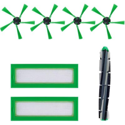 Vision Kit D'Accessoires Et De Pièces Détachées Pour Aspirateur Robot Vorwerk Kobold Vr200 : Filtre, Brosse Et 4 Brosses Latérales. Publicité Vision Kit D'Accessoires Et De Pièces Détachées Pour Aspirateur Robot Vorwerk Kobold Vr200 : Filtre, Brosse Et 4 Brosses Latérales. Publicité