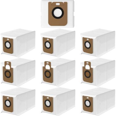 Vision Sac À Poussière 10 Pièces Pour Aspirateur Robot Dreame D10 Plus/dreame D10s Plus, Kit D'Accessoires De Sac D'Aspirateur Compatible Avec Dreame D10/d10s Plus - Publicité Vision Sac À Poussière 10 Pièces Pour Aspirateur Robot Dreame D10 Plus/dreame D10s Plus, Kit D'Accessoires De Sac D'Aspirateur Compatible Avec Dreame D10/d10s Plus - Publicité