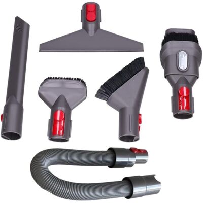 Andiamo Kit D'Accessoires Pour Aspirateur Dyson V7 V8 V10 V11 – Rallonge Flexible 150 Cm – 2 Brosses – Performance Équivalente Pièces D'Origine - Publicité Andiamo Kit D'Accessoires Pour Aspirateur Dyson V7 V8 V10 V11 – Rallonge Flexible 150 Cm – 2 Brosses – Performance Équivalente Pièces D'Origine - Publicité