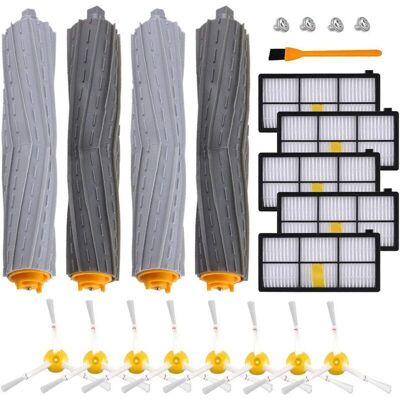 ACKERMAN Ahlsen Irobot Accessoires Pour 960 980 895 880 870 871 Etc, Kit De Pièces De Rechange Brosse 800/900 Séries Pour Aspirateur Irobot Roomba De (5+8+4) Ultra-faible Prix - Publicité ACKERMAN Ahlsen Irobot Accessoires Pour 960 980 895 880 870 871 Etc, Kit De Pièces De Rechange Brosse 800/900 Séries Pour Aspirateur Irobot Roomba De (5+8+4) Ultra-faible Prix - Publicité
