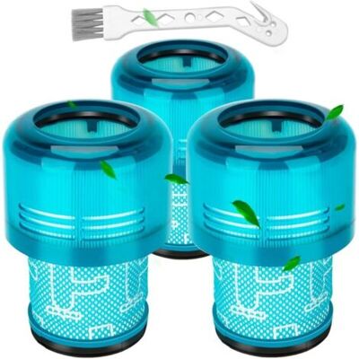 Barkbustersfiltre Pour Dyson V15,3 Packs Filtres De Remplacement Pour Dyson V11 V15 Sv14 Sv17 Sv22 Detect Animal Absolute Extra Pro Torque Drive Motorhead Aspirateur, Remplacer Dy-970013-02 - Publicité Barkbustersfiltre Pour Dyson V15,3 Packs Filtres De Remplacement Pour Dyson V11 V15 Sv14 Sv17 Sv22 Detect Animal Absolute Extra Pro Torque Drive Motorhead Aspirateur, Remplacer Dy-970013-02 - Publicité