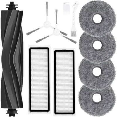 SCORPIO Kit D'Accessoires De Rechange Compatible Avec Dreame Bot L10 Prime/pro - Aspirateur Robot, Brosse En Caoutchouc, Filtre Hepa, Brosse Latérale, Chiffon - Publicité SCORPIO Kit D'Accessoires De Rechange Compatible Avec Dreame Bot L10 Prime/pro - Aspirateur Robot, Brosse En Caoutchouc, Filtre Hepa, Brosse Latérale, Chiffon - Publicité
