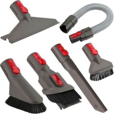 ACKERMAN Lot De 6 Accessoires Pour Brosse Dyson Gen5, G5, V15, V12, V11, V10, V8, V7 Avec Tuyau D'Extension, Pour Nettoyer Rapidement Les Joints, Les Coins, Les Pieds De Lit, Les Poils D'Animaux - Publicité ACKERMAN Lot De 6 Accessoires Pour Brosse Dyson Gen5, G5, V15, V12, V11, V10, V8, V7 Avec Tuyau D'Extension, Pour Nettoyer Rapidement Les Joints, Les Coins, Les Pieds De Lit, Les Poils D'Animaux - Publicité