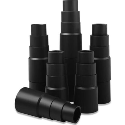 SCORPIO Adaptateur 6 Pièces Pour Tuyau Aspirateur - 25mm À 42mm, Raccordement Et Embout Pour Tuyau D'Aspirateurdyk-alovez - Publicité SCORPIO Adaptateur 6 Pièces Pour Tuyau Aspirateur - 25mm À 42mm, Raccordement Et Embout Pour Tuyau D'Aspirateurdyk-alovez - Publicité