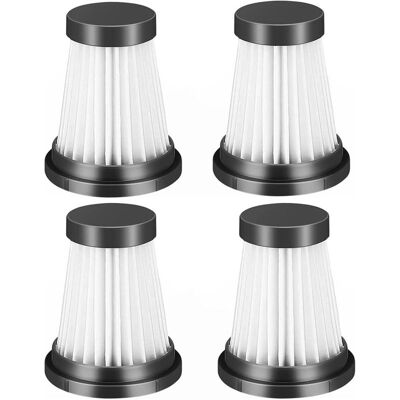 Vision Lot De 4 Filtres Hepa De Remplacement Pour Aspirateurs Sans Fil Moosoo K12, K12 Pro Et K13 - Publicité Vision Lot De 4 Filtres Hepa De Remplacement Pour Aspirateurs Sans Fil Moosoo K12, K12 Pro Et K13 - Publicité